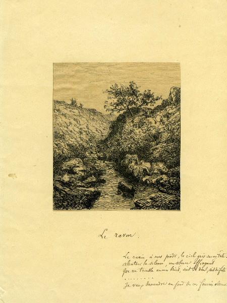 Le ravin, 4e quart 19e siècle, 1er quart 20e siècle