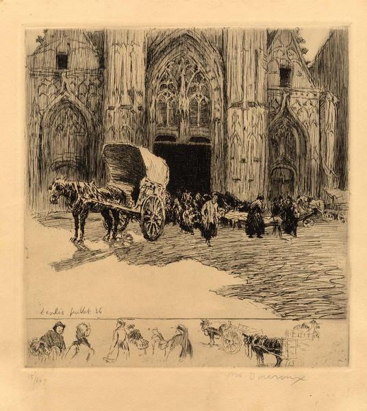 Senlis, Paul Adrien Bouroux, 1926