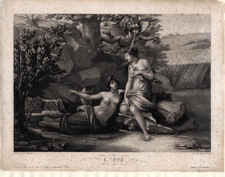 L'été, Louis François Charon, 1er quart 19e siècle