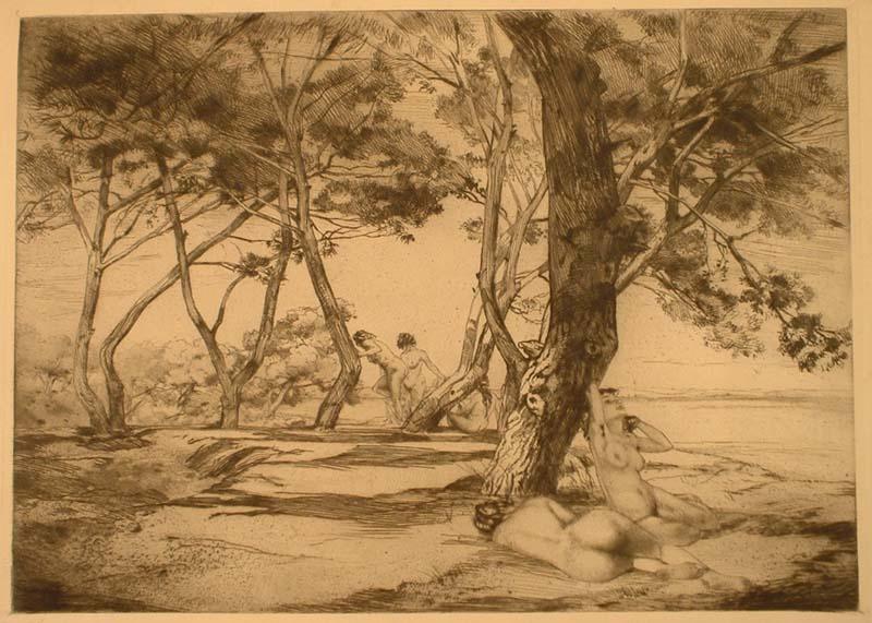 Les baigneuses, Armand Coussens, 1935