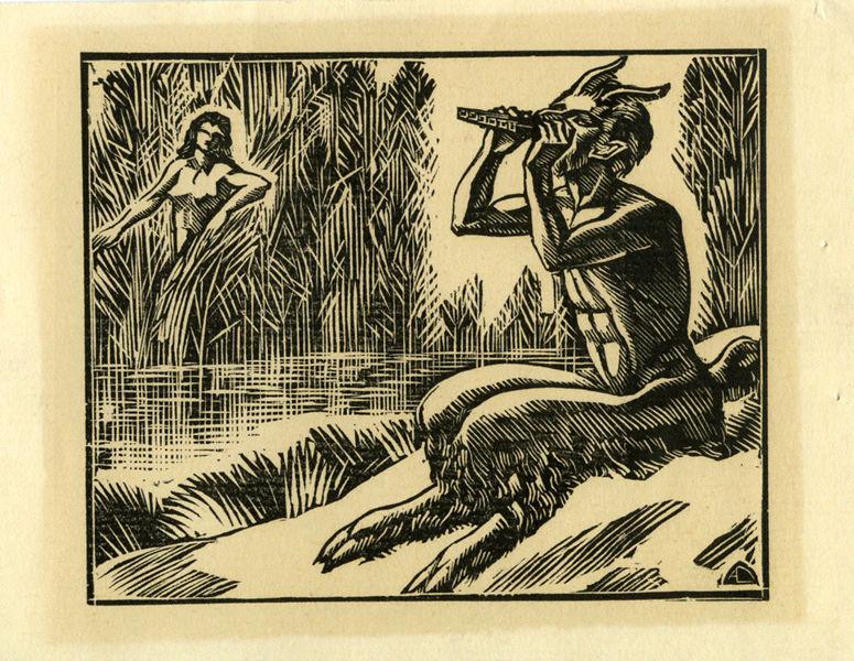 Pan et la nymphe Syrinx_0