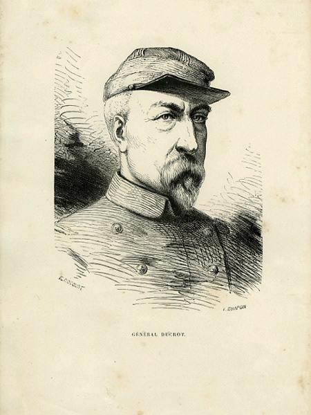 Général Ducrot, Etienne Gabriel Bocourt, 3e quart 19e siècle