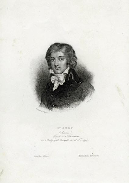 Saint-Just, Théophile Fragonard, 19e siècle