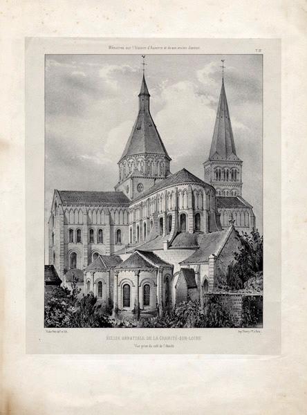 Abbatiale de La Charité-sur-Loire, Victor Petit, 1850