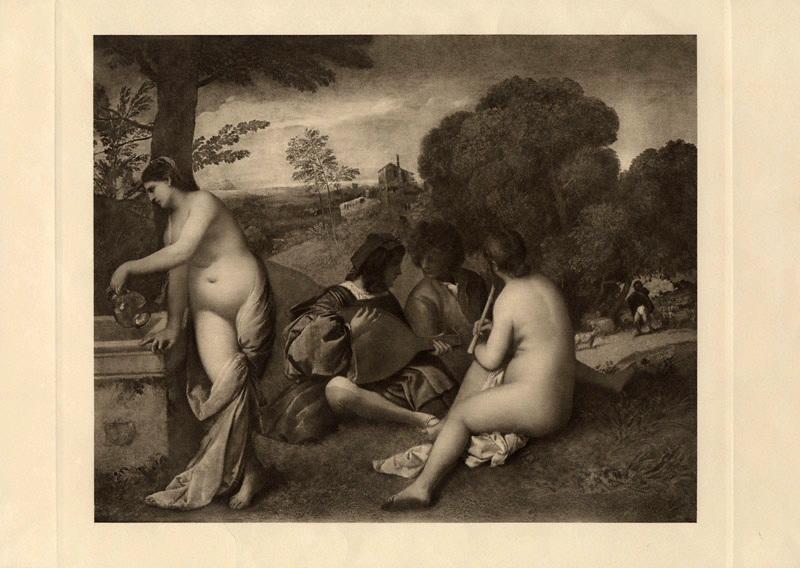 Le concert champêtre, Le Titien