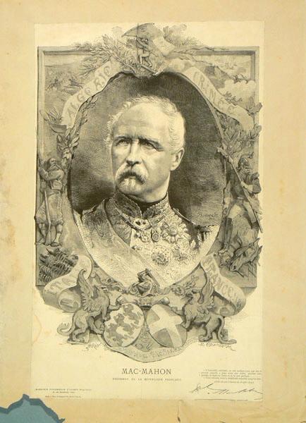Mac-Mahon, Etienne Gabriel Bocourt, 1874