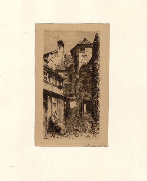 La maison d'Anaxagoras Chaumette à Nevers, Fernand Chalandre, 1909