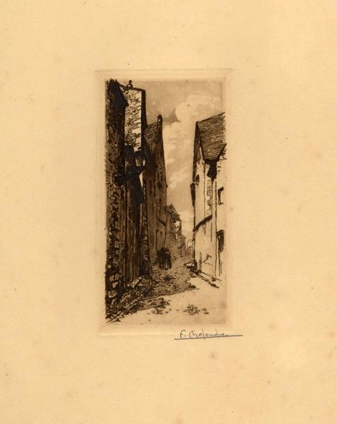 Rue des Ouches, Fernand Chalandre, 1er quart 20e siècle