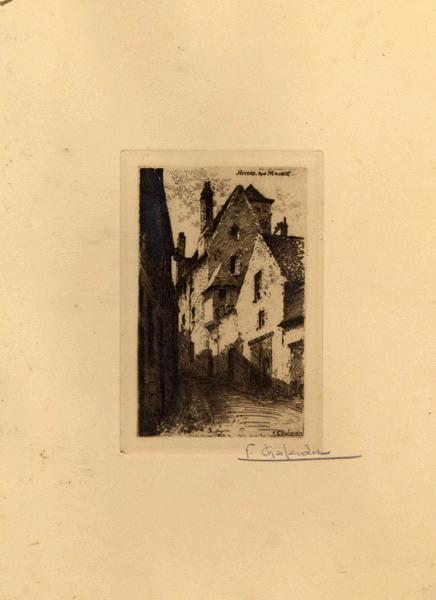 Rue Maubert, Fernand Chalandre, 1907
