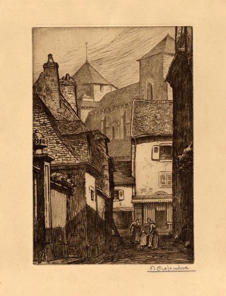 Rue du Sort, Fernand Chalandre, 1er quart 20e siècle