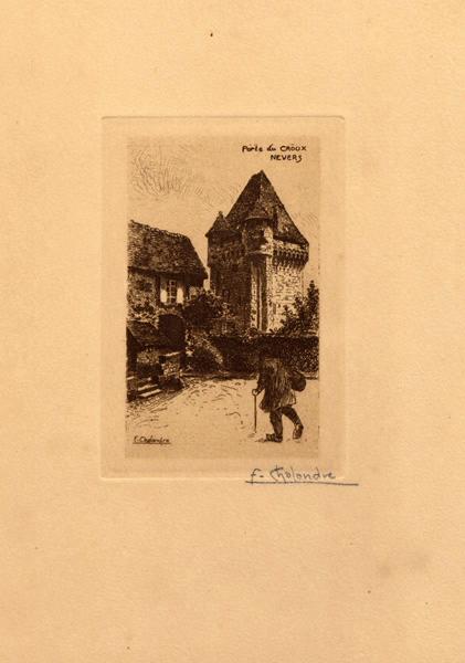 La Porte du Croux, Fernand Chalandre, 1907