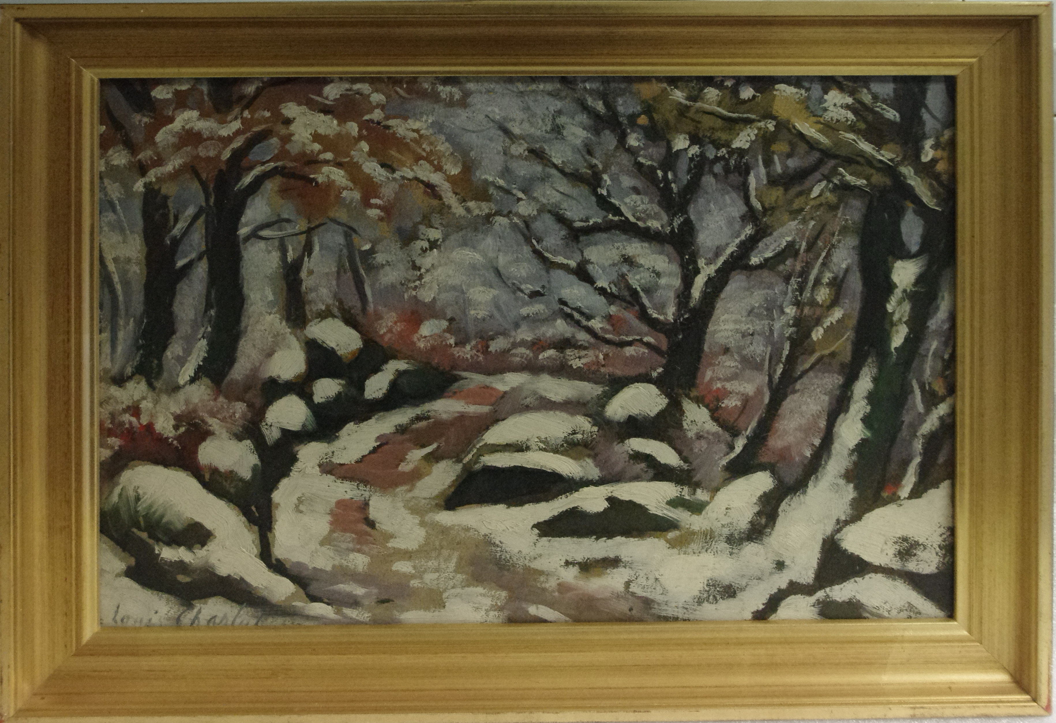 Neige, Louis Charlot, 1ère moitié 20e siècle