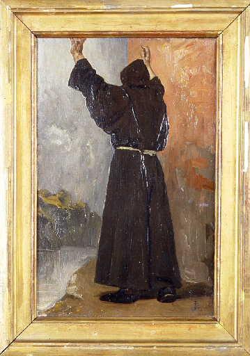 Moine prêchant, Jean-Paul Laurens, 2e moitié 19e siècle, 1er quart 20e siècle