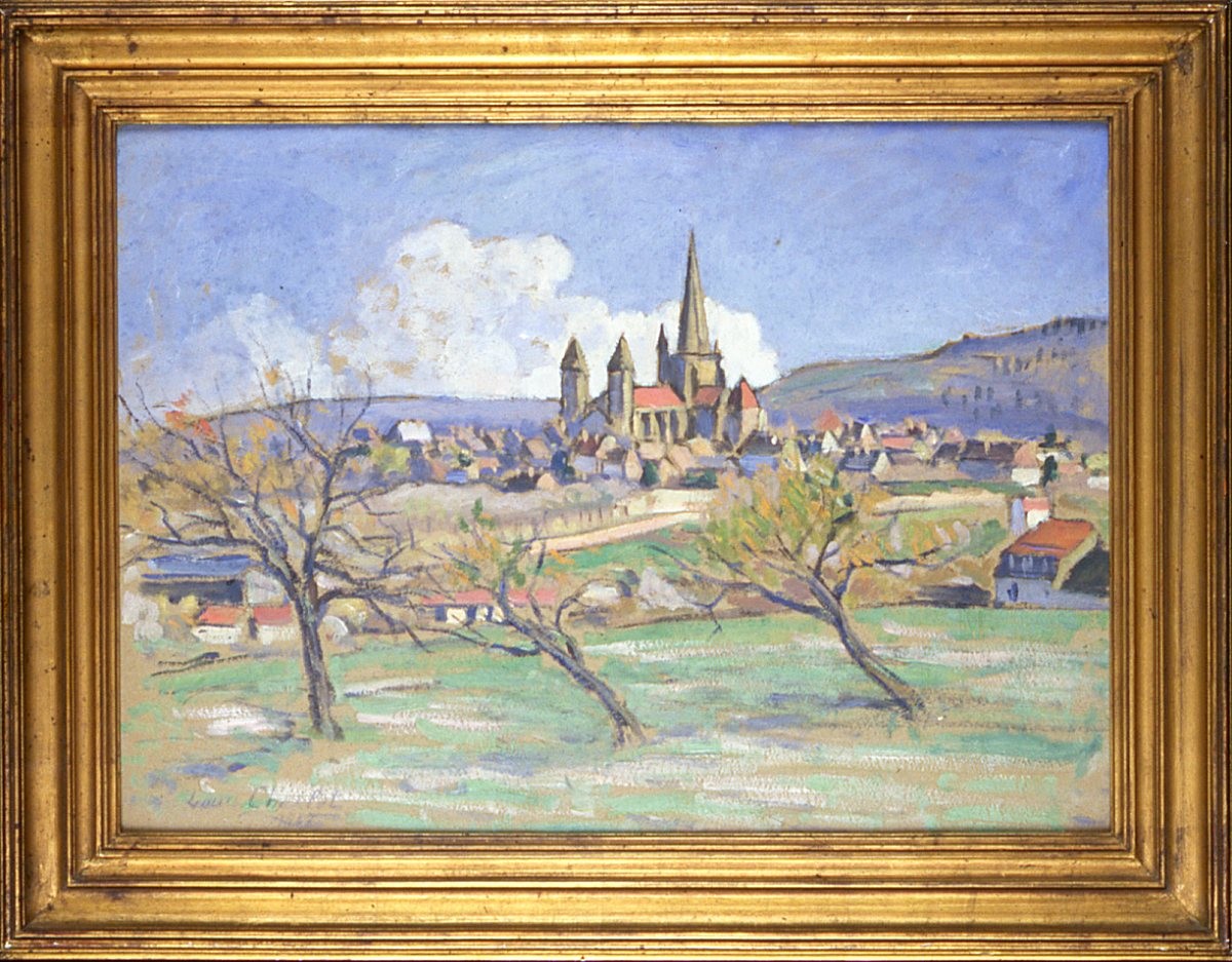 Autun : la cathédrale, Louis Charlot, 1907