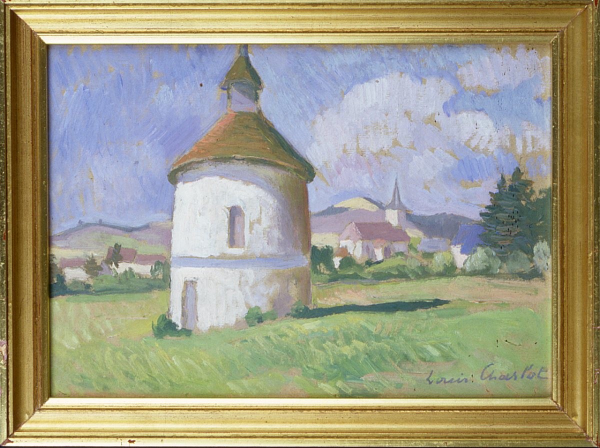 Pigeonnier à Sommant, Louis Charlot, 1ère moitié 20e siècle