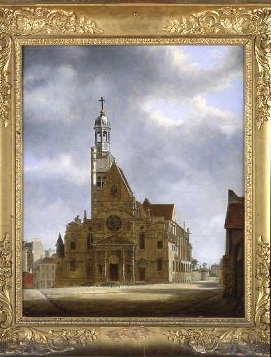 L'église St-Etienne du Mont à Paris, Etienne Bouhot, 19e siècle