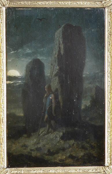 Claire de lune sur des Menhirs_0