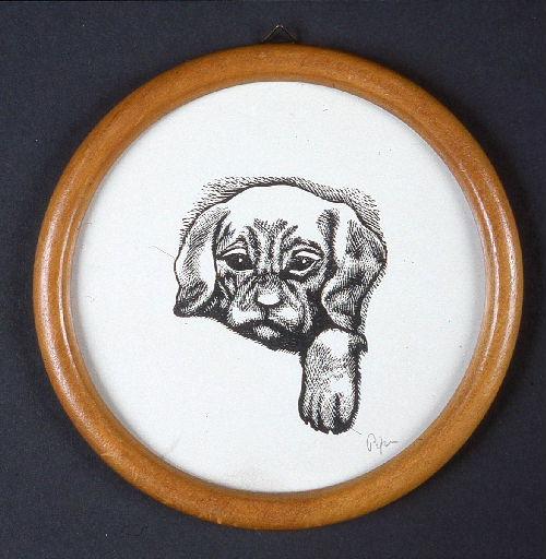 Tête de chien, Georges Marcel Pepe, 1ère moitié 20e siècle