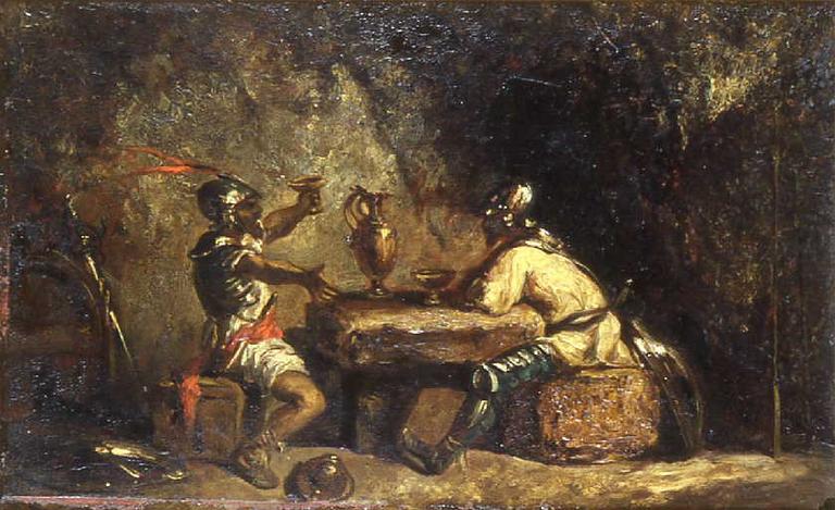 Esquisse pour les Deux philosophes_0
