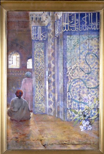 Intérieur de mosquée, Paul Alexandre Alfred Leroy, 4e quart 19e siècle, 1er quart 20e siècle