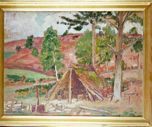 La hutte du sabotier, Louis Charlot, 1ère moitié 20e siècle