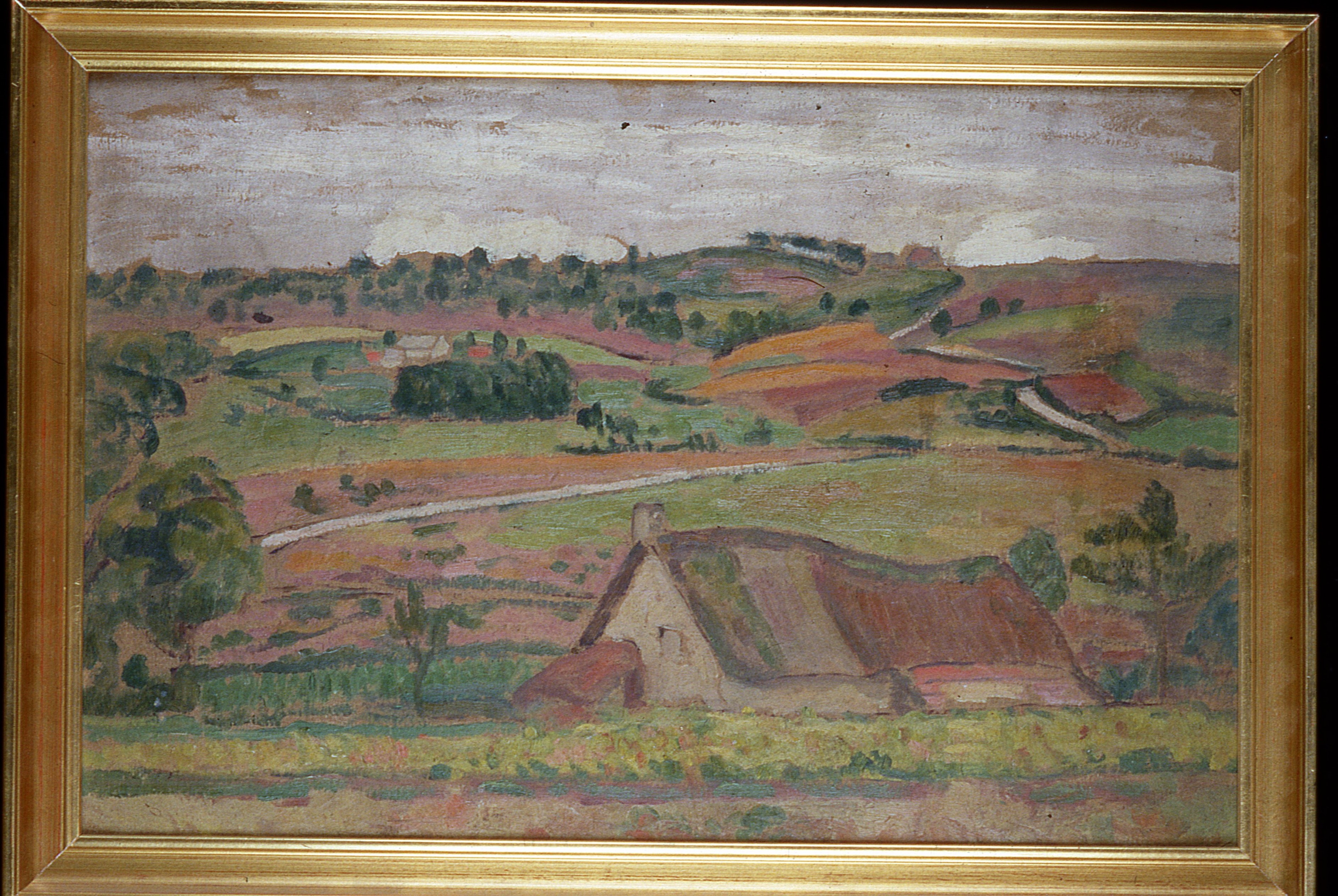 Paysage à la ferme, Louis Charlot, 1ère moitié 20e siècle