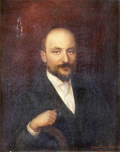 Portrait d'Eugène Chevalier, Eugène Jacques Georges Bourgeois, 1896