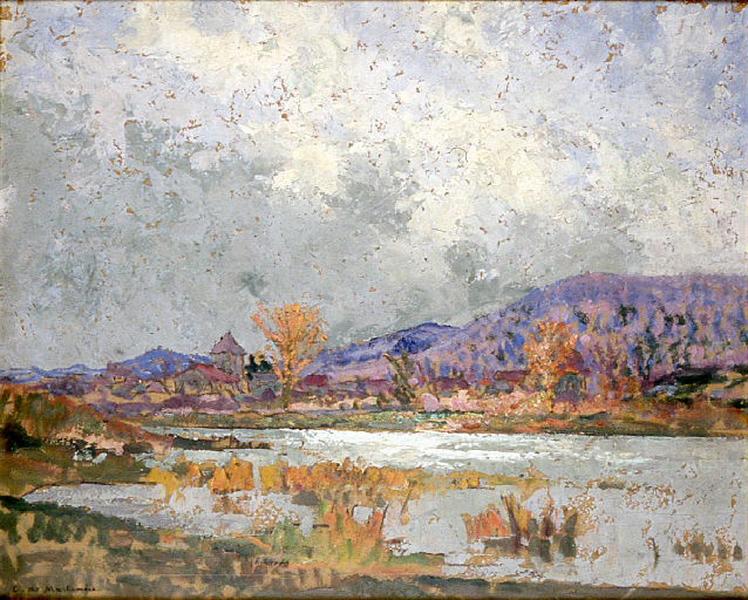 Débordement de l'Arroux à Laizy_0