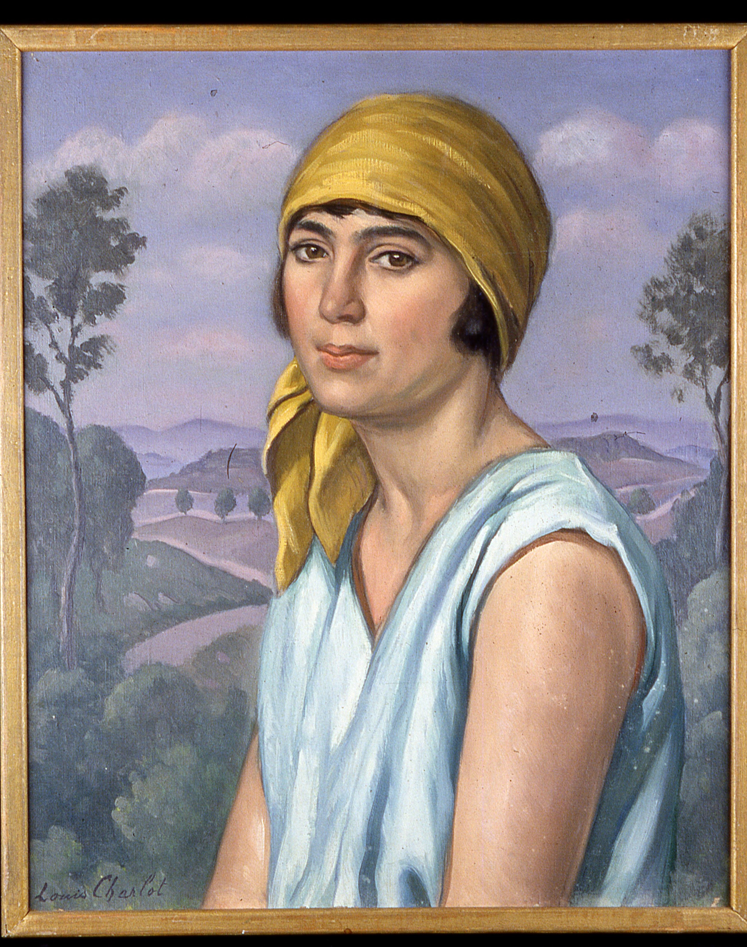 Portrait de Madame Postel, Louis Charlot, 1922