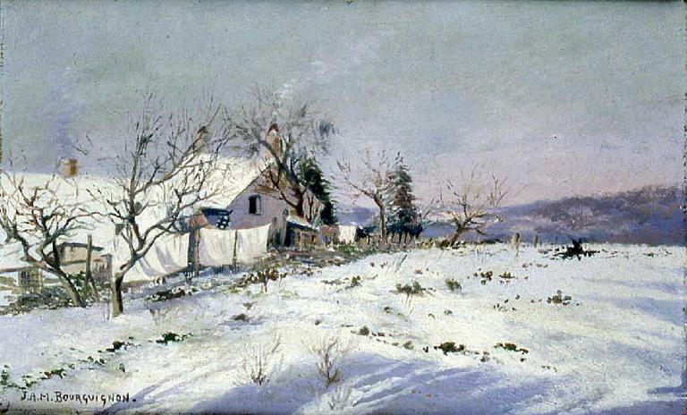 Neige et soleil en Morvan_0