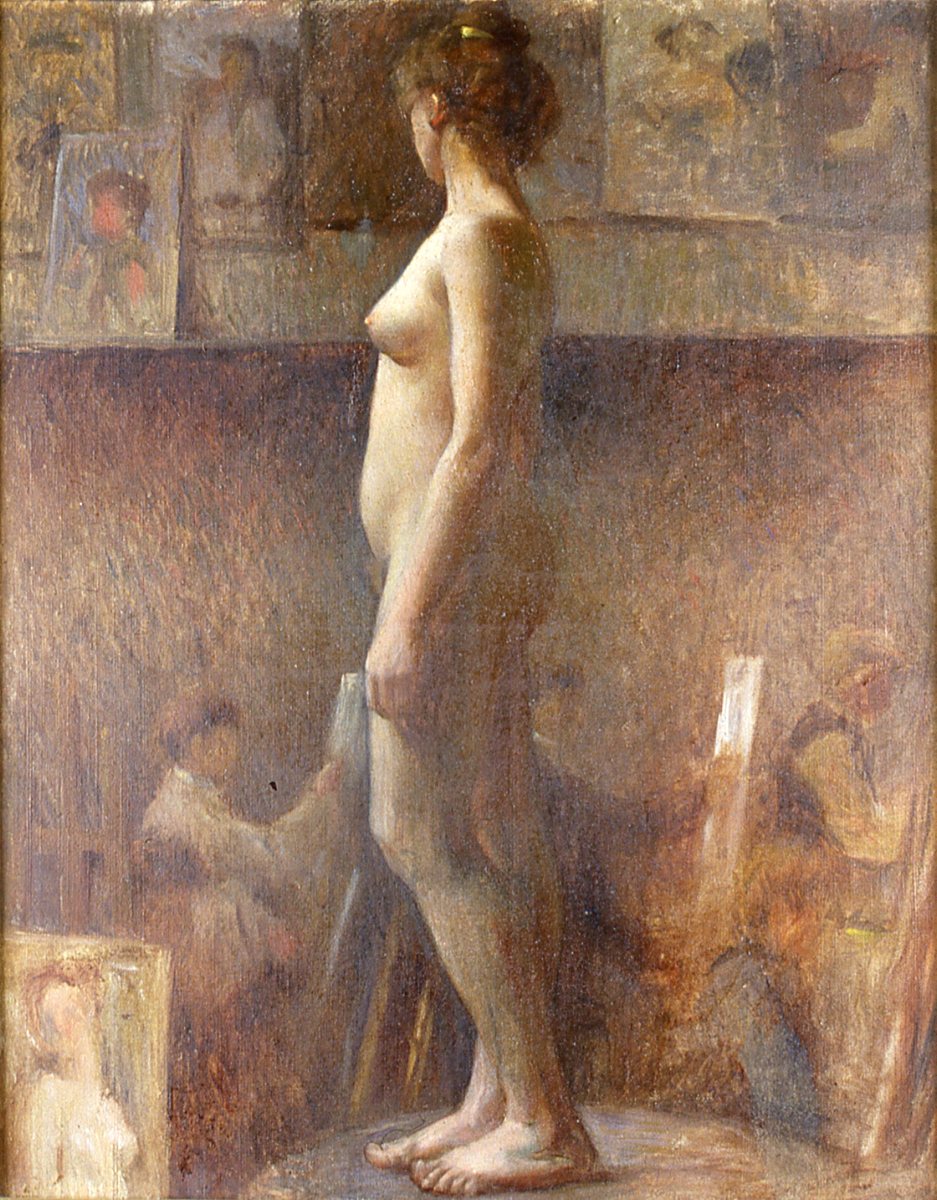 Nu dans l'atelier, Louis Charlot, 1899