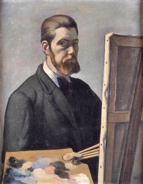 Autoportrait, Albert Montmerot, 1924
