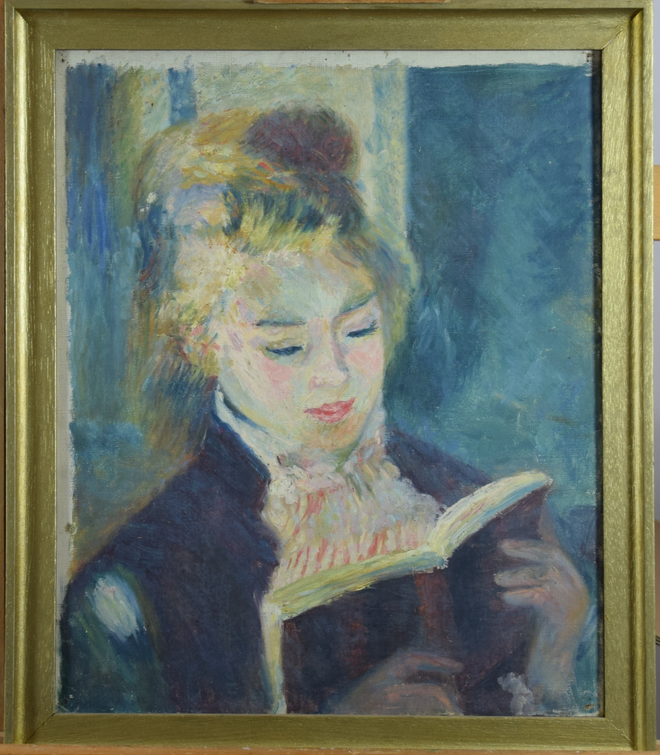 La liseuse, Alice Grillot, 20e siècle