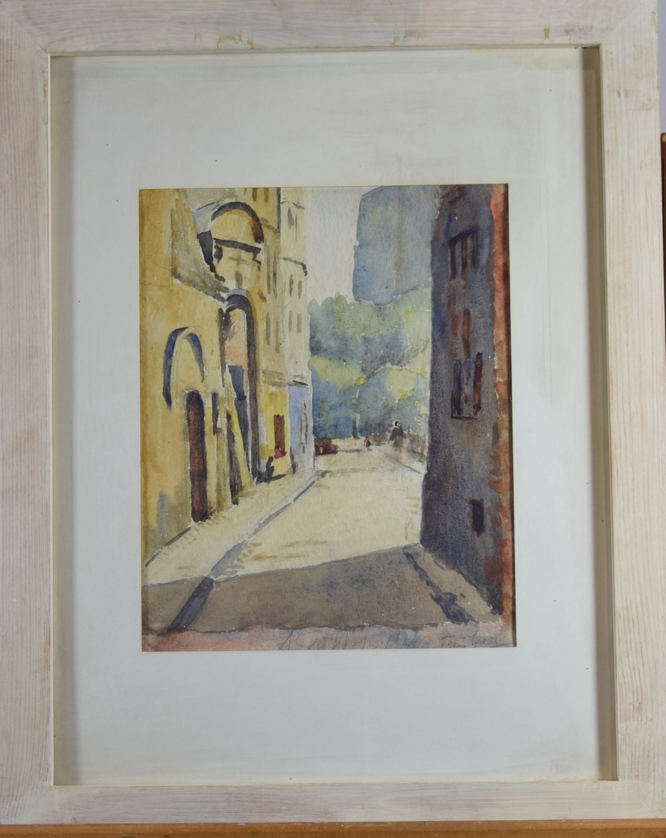 Ruelle ombragée, Alice Grillot, 20e siècle