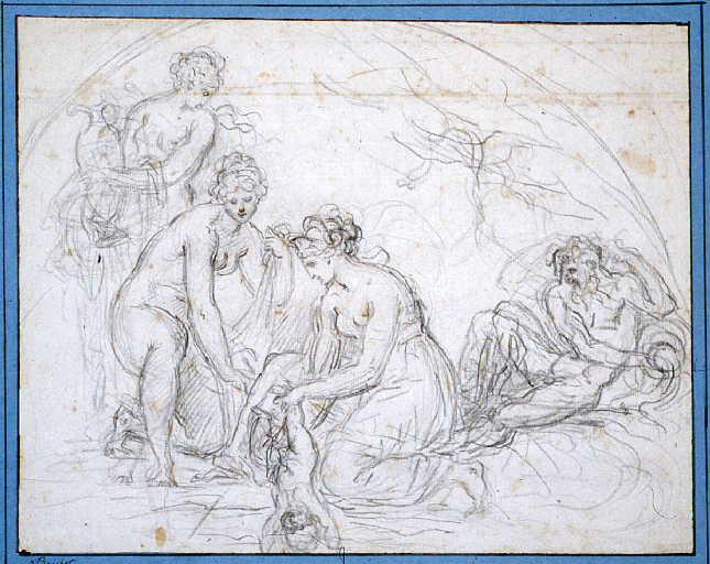 Thétis plongeant Achille dans les eaux du Styx_0