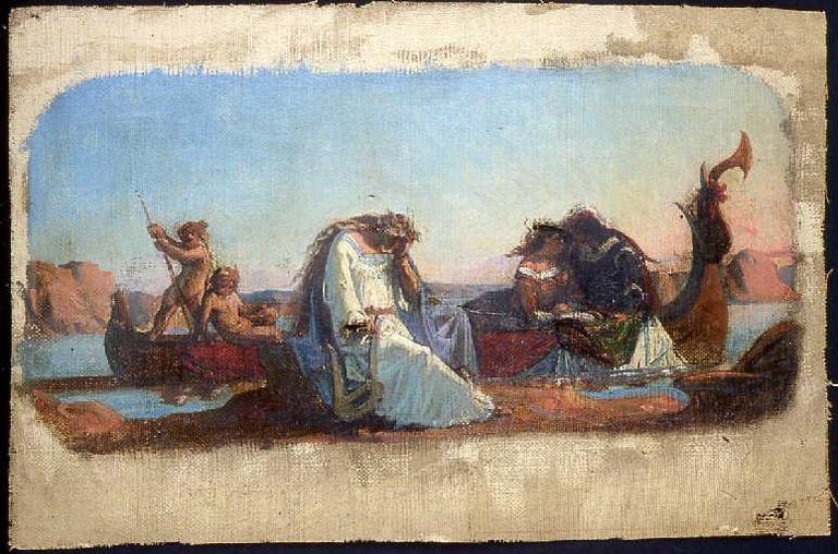Barque d'amour, Jacques Victor Eugène Froment-Delormel, 19e siècle