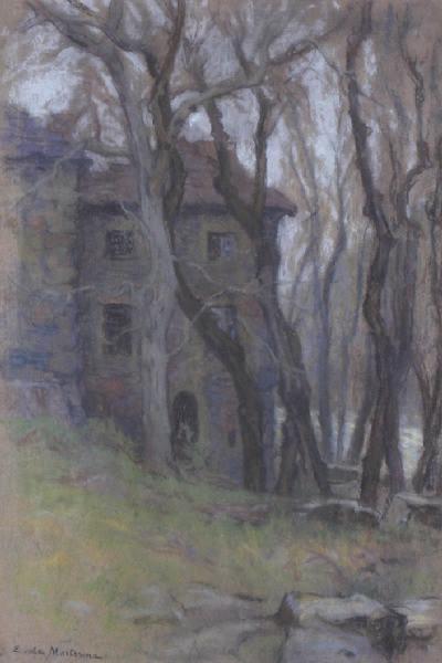 La maison dans les arbres, Etienne de Martenne, 4e quart 19e siècle, 1er quart 20e siècle