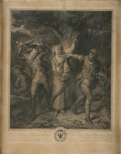 Le Maréchal des Logis, Johann Georg Wille, 2e moitié 18e siècle