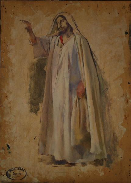 Esquisse pour la figure du Christ dans Les aveugles de Jéricho, Paul Alexandre Alfred Leroy, 1889