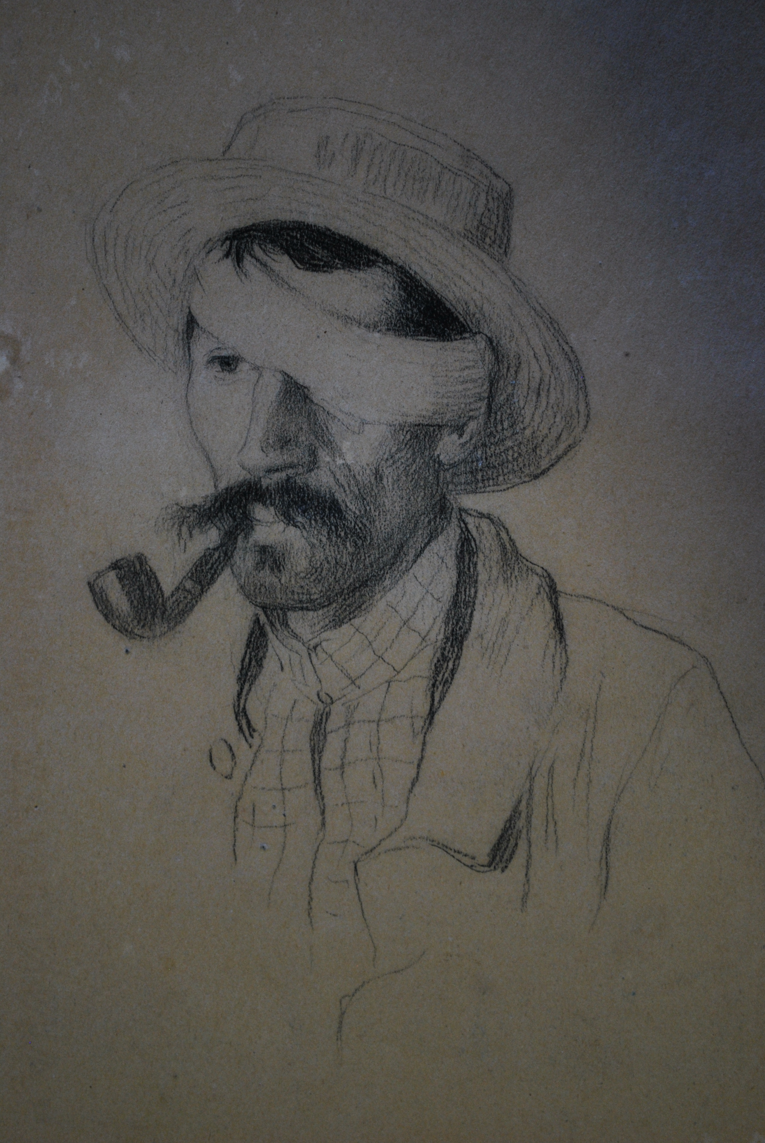 L'homme au bandeau, Louis Charlot, 1ère moitié 20e siècle