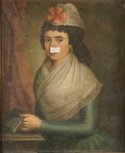 Portrait de Claudine Régnier, Pierre Jouffroy, 1795