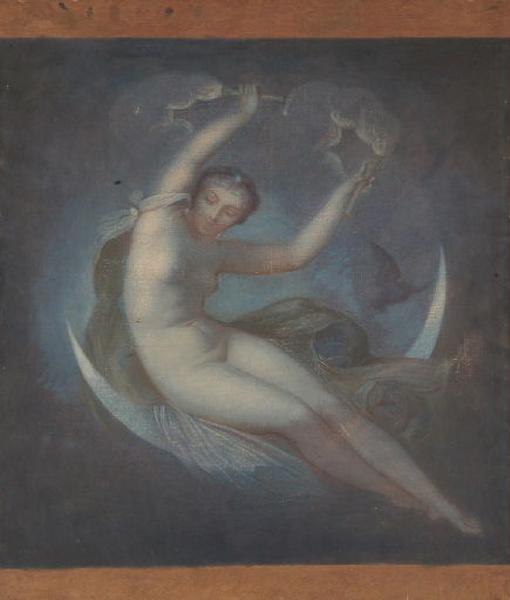 La Nuit, Charles Philibert Mariller, 2e moitié 19e siècle, 1er quart 20e siècle