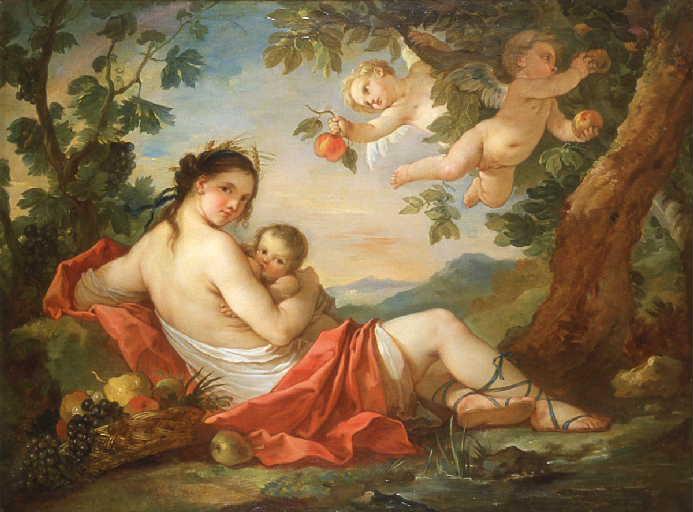 La Terre, ou Cérès nourrissant Triptolème_0