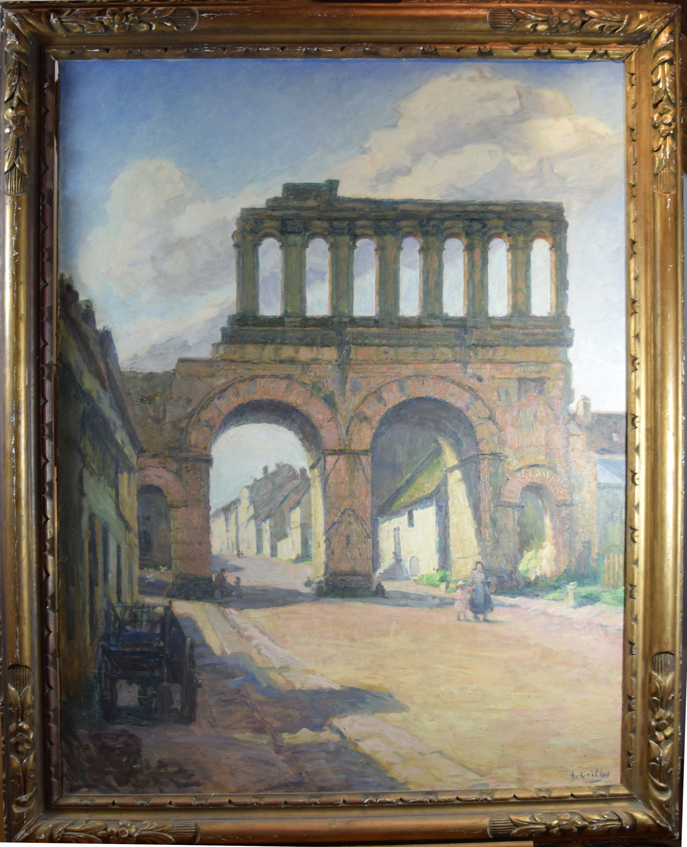 La porte d'Arroux à Autun_0