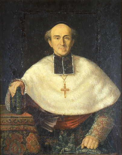 Portrait de Bénigne-Urbain du Trousset d'Héricourt ; Bénigne Urbain Jean Marie du Trousset d'Héricourt, évêque d'Autun de 1829 à 1851 (autre titre)_0