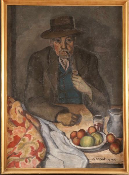 Portrait du père de l'artiste, Albert Montmerot, 20e siècle