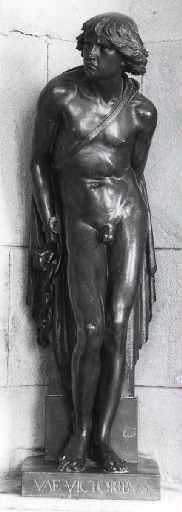 Vae victoribus ; Jeune Gaulois prisonnier (autre titre), Hélène Bertaux, 1874