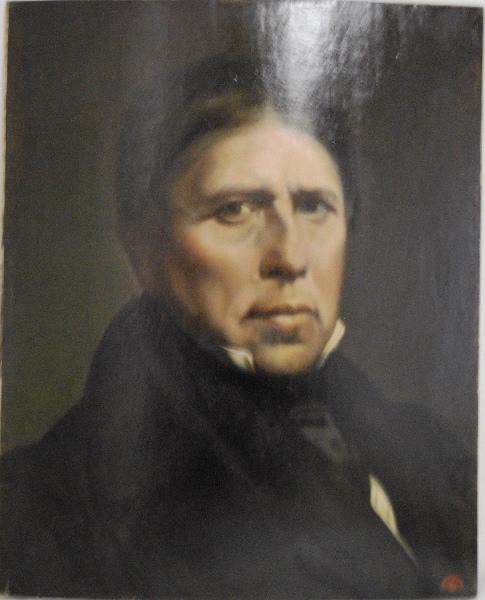 Portrait d'Ingres, Victor Mottez, 19e siècle