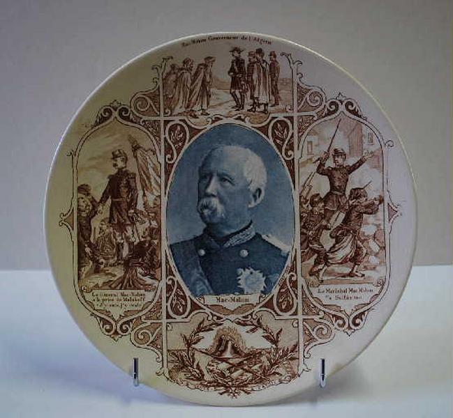 Assiette de la série : Personnages historiques_0