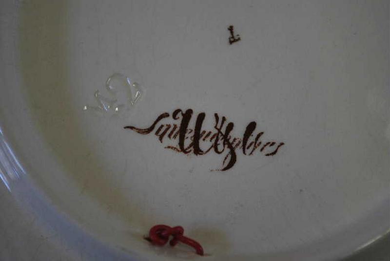 Assiette de la série : Personnages historiques_1